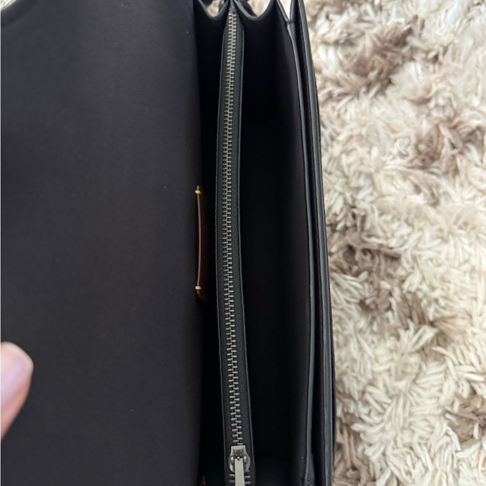 Coach Black Leather Shoulder Bag- Tabby 26 - Picture 7 of 10